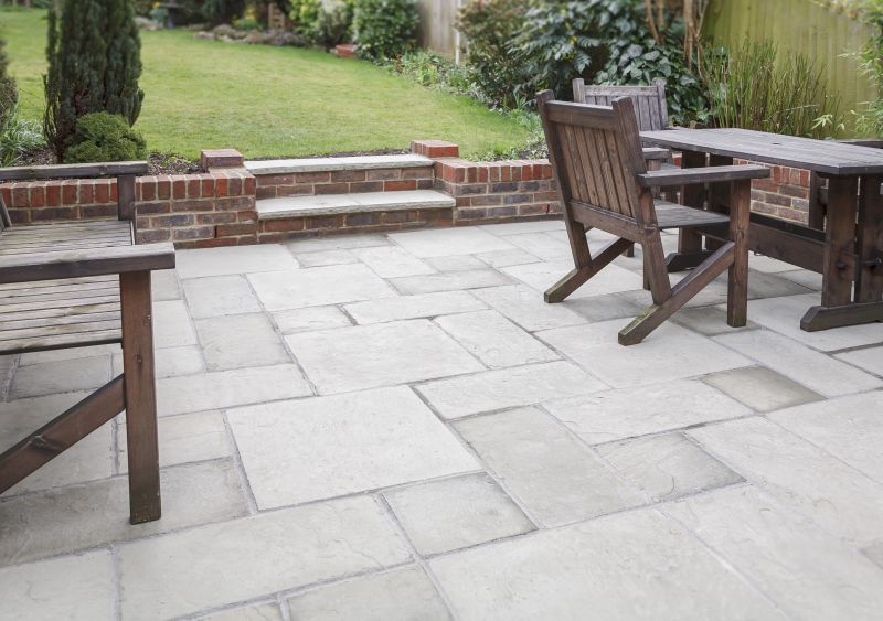 Natural stone paver design